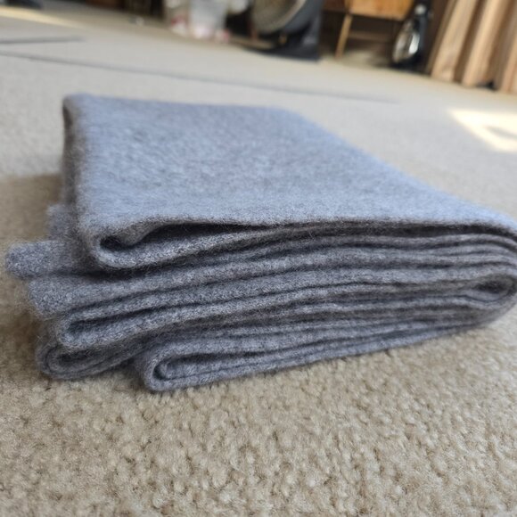 Mayson The Label Grey Cashmere Scarf - Picture 9 of 10